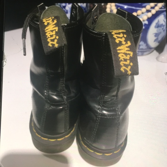 Vintage Dr.Martens men's 8 or 8 1/2 black - Picture 4 of 4